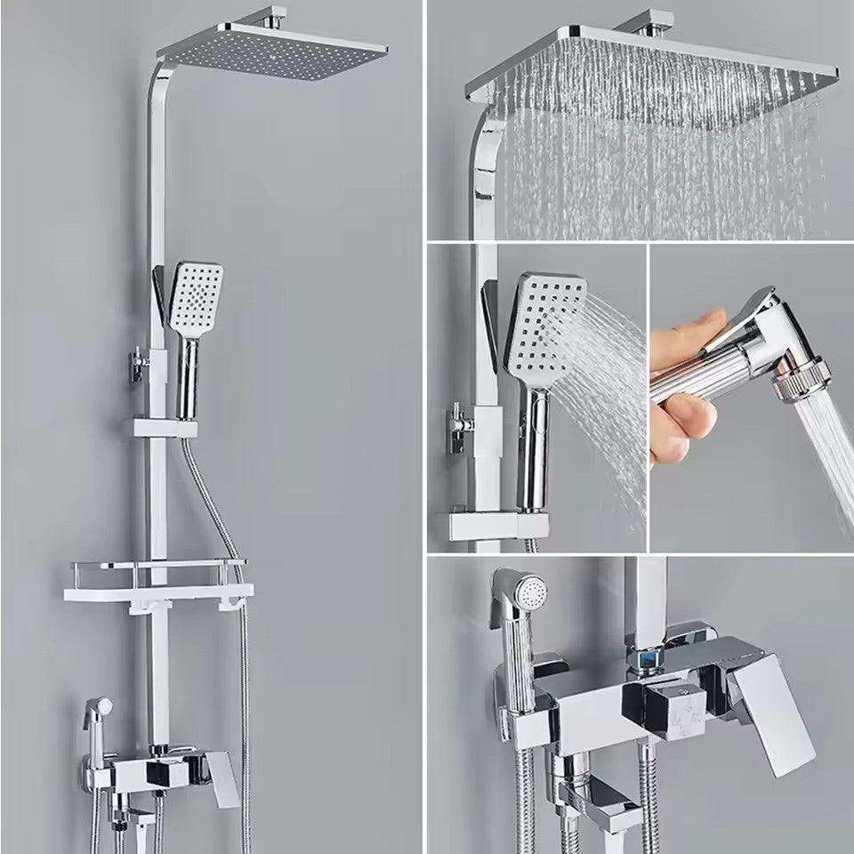 Colonne de Douche Thermostatique Design 3 Voies