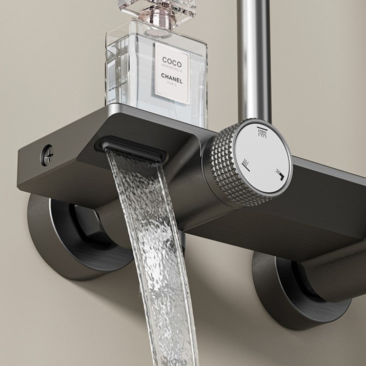 Colonne de Douche Thermostatique Tête Ronde Luxe & Design