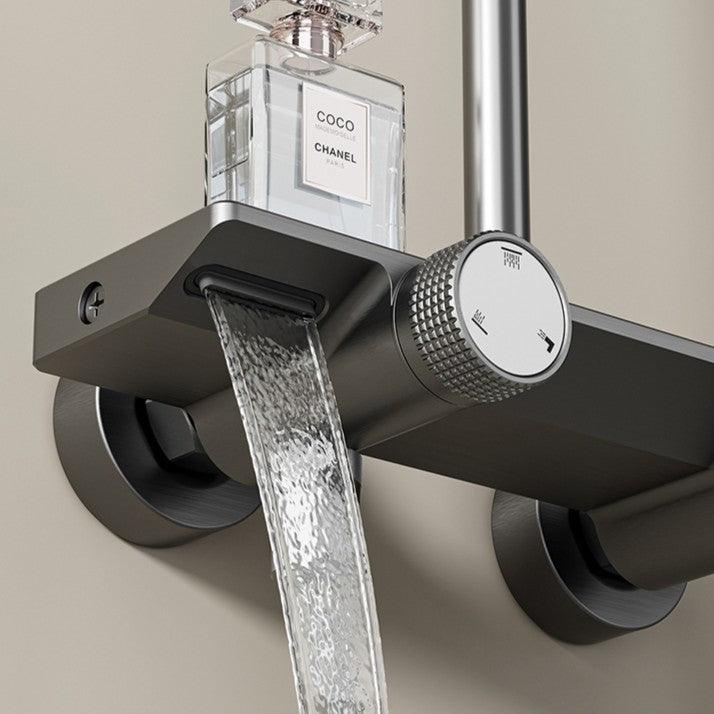 Colonne de Douche Thermostatique Tête Ronde Luxe & Design