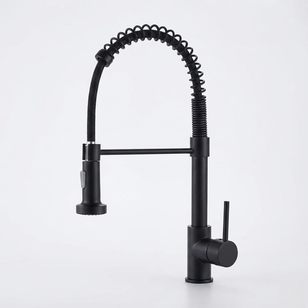 Robinet de Cuisine à Ressort avec Douchette Extractible