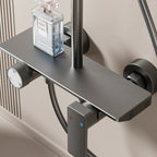 Colonne de Douche Thermostatique Tête Ronde Luxe & Design