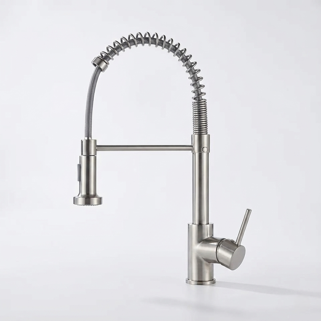 Robinet de Cuisine à Ressort avec Douchette Extractible