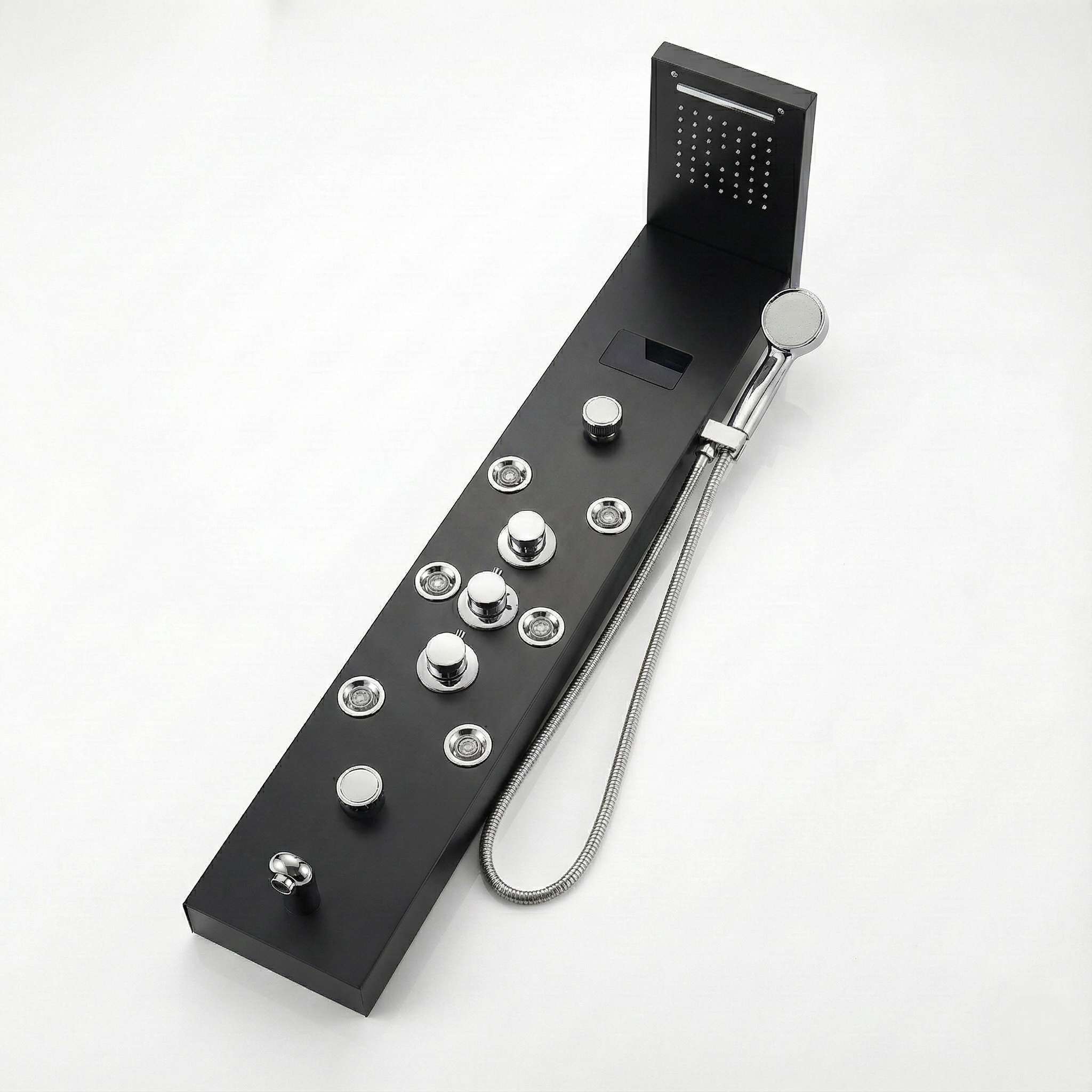 Colonne de Douche Hydromassante avec Écran Digital et LED